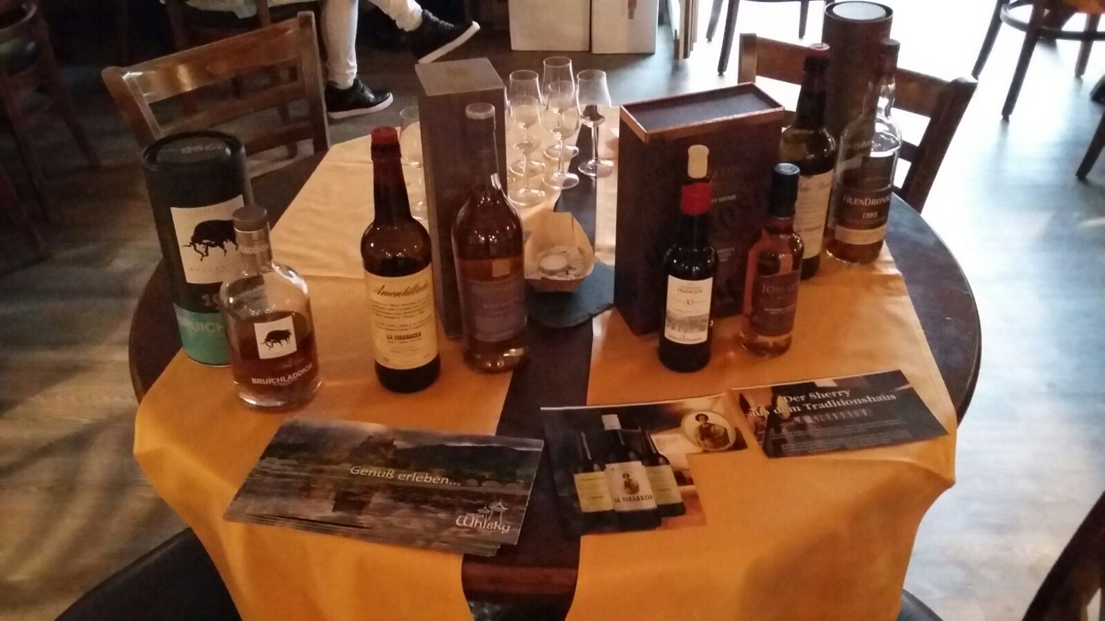 Spanien trifft Schottland Sherry & Whisky-Tasting im "Alten Spanier"