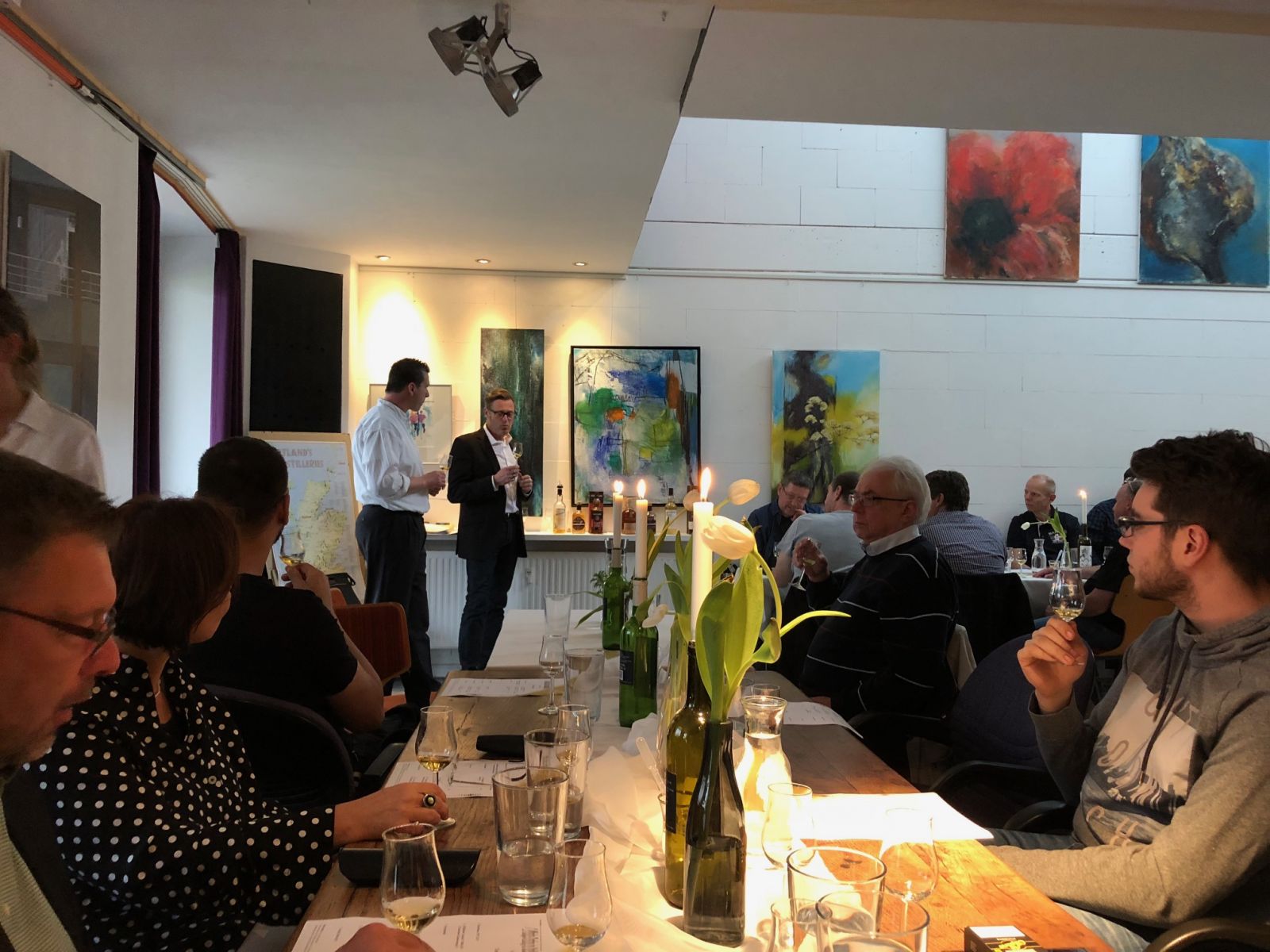 2. Malt-Whisky-Tasting im Atelier AndersArtig, Solingen