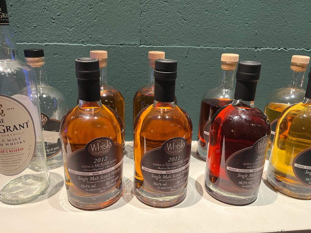The Whisky Chamber Open Bottling mit Thomas Ide