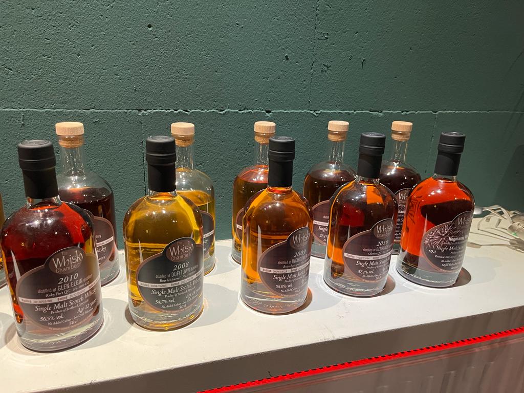 The Whisky Chamber Open Bottling mit Thomas Ide