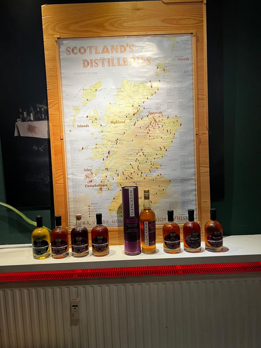 6tes The Whisky Chamber Vertical Tasting im Atelier AndersArtig