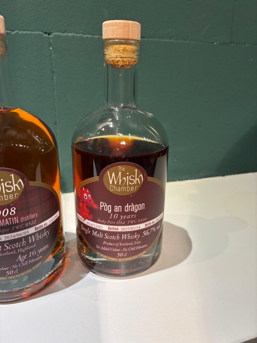 7tes The Whisky Chamber Vertical Tasting im Atelier AndersArtig