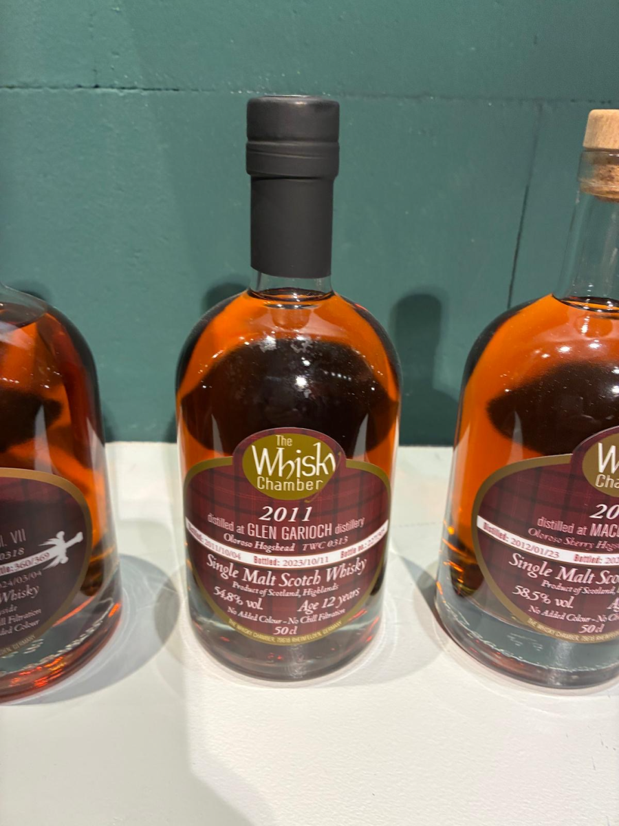 7tes The Whisky Chamber Vertical Tasting im Atelier AndersArtig