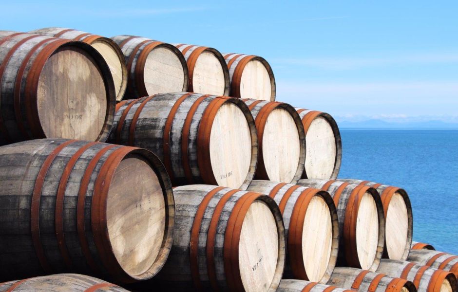 Whisky Fässer